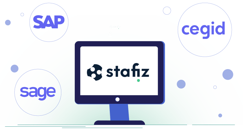 Sap Cegid Sage integrated with Stafiz