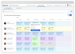 Logiciel suivi des temps bizneo 
