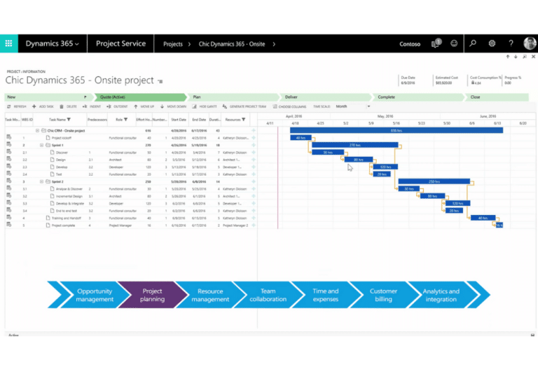 Dynamics 365 software