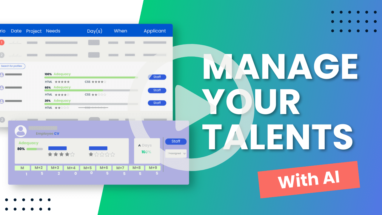 Video: Resource planning: anticipate your needs and select your employees with AI