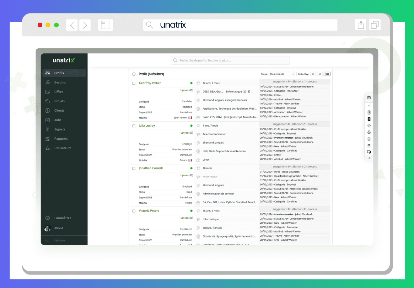 Unatrix Software