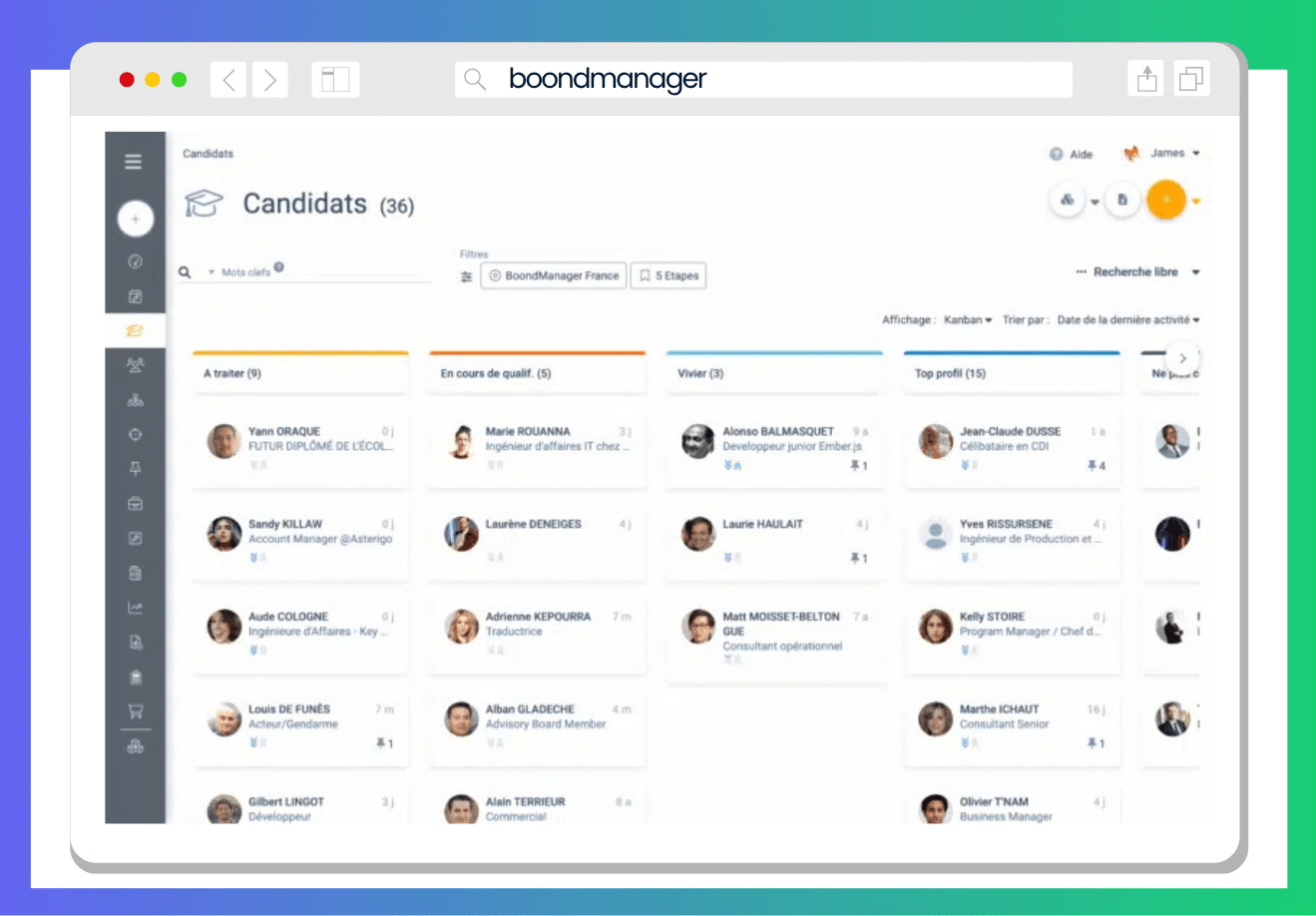 ERP for IT Services : boondmanager